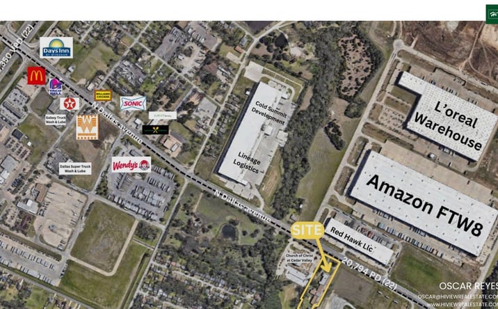 Pictures of Land property located at 3903 N Dallas Ave, Lancaster, TX 75134 for lease - image #1