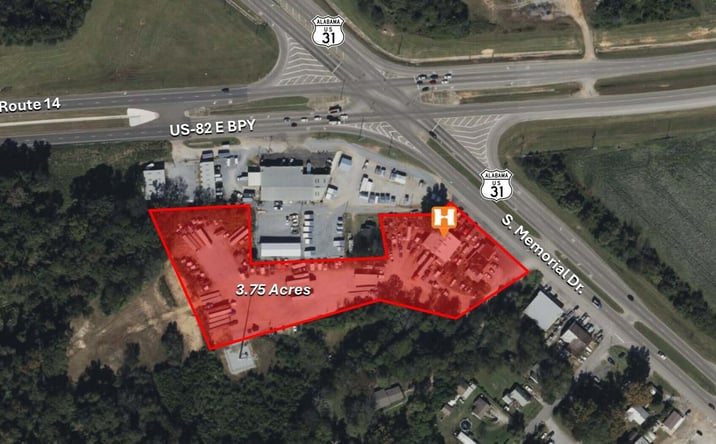 Pictures of Retail property located at 1410 S Memorial Dr, Prattville, AL 36067 for lease - image #1