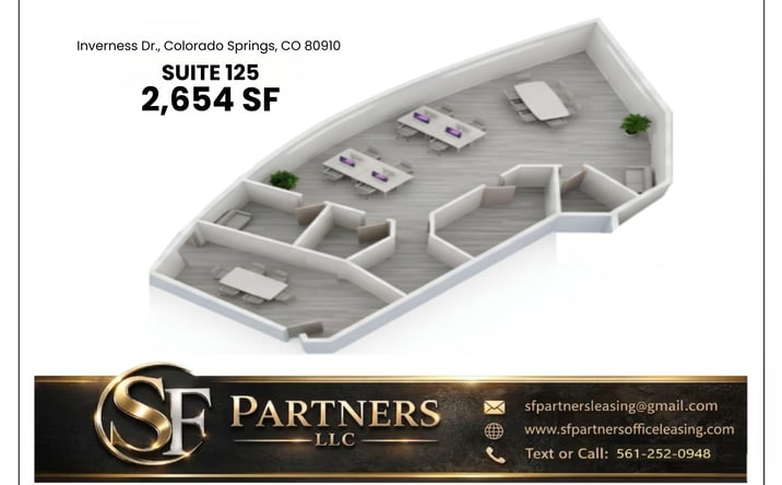 Pictures of Office property located at 1330 Inverness Dr, Colorado Springs, CO 80910 for lease - image #1