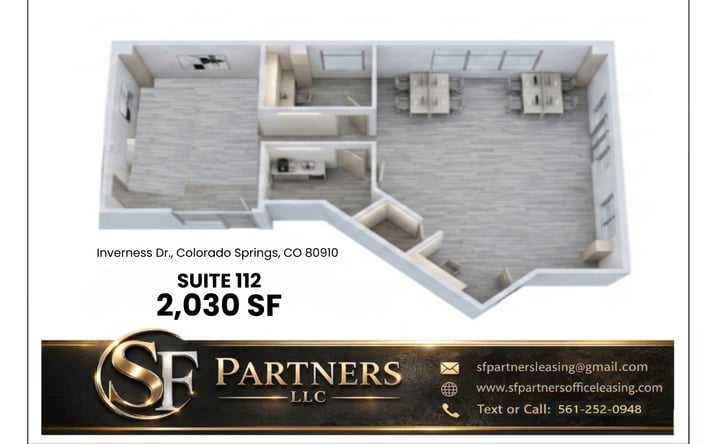 Pictures of Office property located at 1330 Inverness Dr, Colorado Springs, CO 80910 for lease - image #1