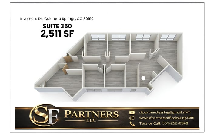 Pictures of Office property located at 1330 Inverness Dr, Colorado Springs, CO 80910 for lease - image #1