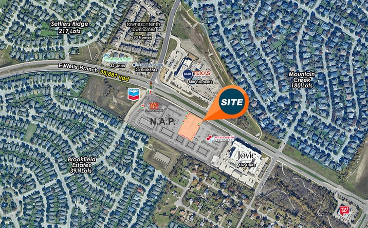 Pictures of Retail property located at 1305 E Wells Branch Pkwy, Pflugerville, TX 78660 for lease - image #1