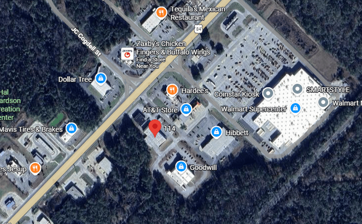 Pictures of Restaurant, Retail property located at 114 Allison Street, Jesup, GA 31545 for lease - image #1