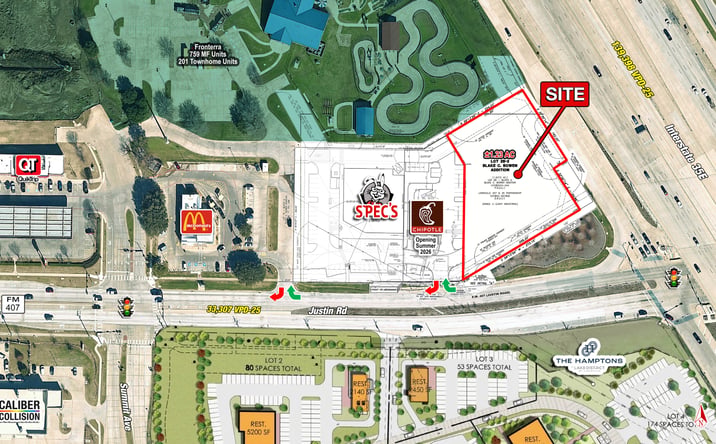 Pictures of Land property located at 1151 FM 407, Lewisville, TX 75077 for lease - image #1