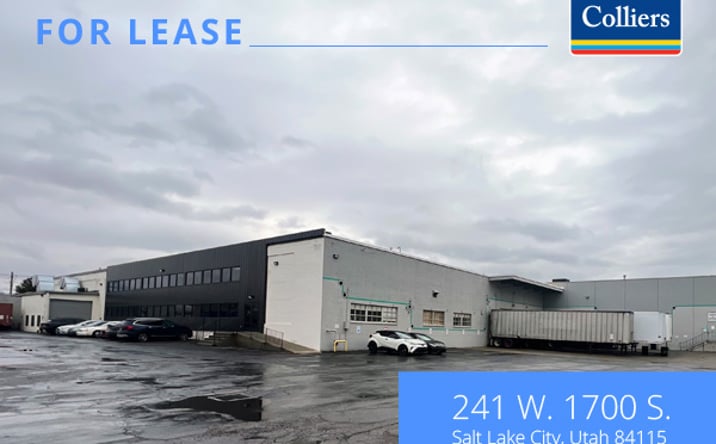 Pictures of Industrial property located at 241 W 1700 S, Salt Lake City, UT 84115 for lease - image #1