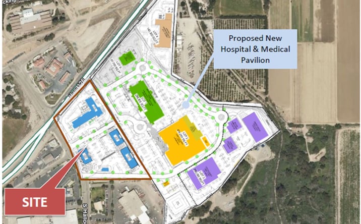 Pictures of Land property located at SEC Highway 126 and Hallock Drive, Santa Paula, CA 93060 for lease - image #1