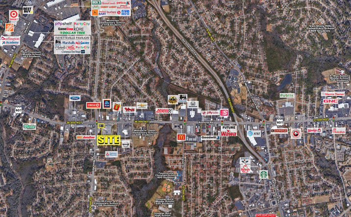 Pictures of Retail property located at 4923 Raeford Rd, Fayetteville, NC 28314 for lease - image #1