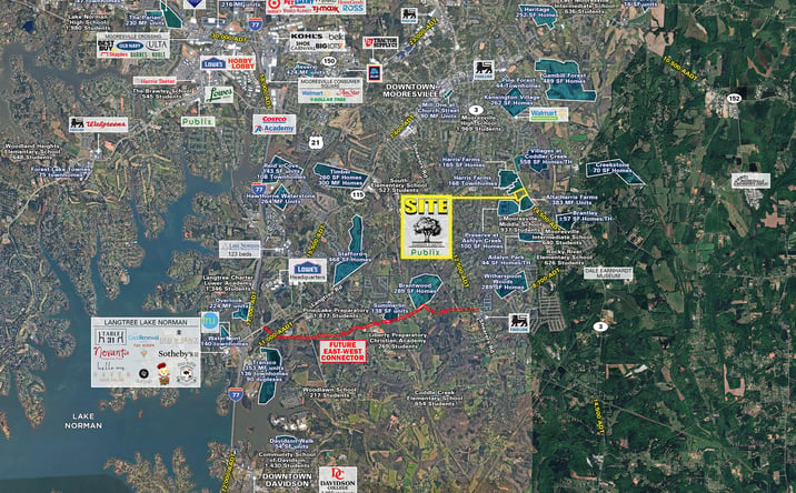 Pictures of Retail, Land property located at Coddle Creek & Kistler Farm Rd, Mooresville, NC 28115 for lease - image #1