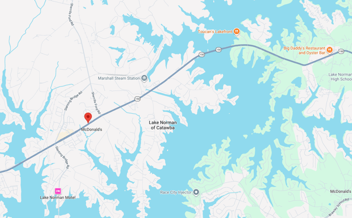 Pictures of Office, Land, Special Purpose property located at 7856 North Carolina Highway 150, Lake Norman of Catawba, NC 28682 for lease - image #1
