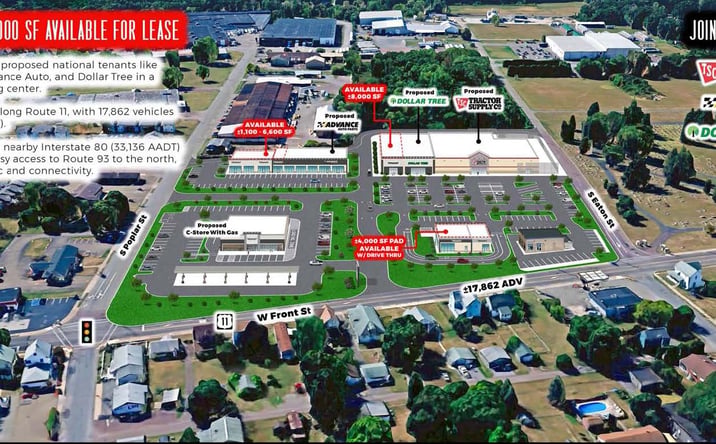 Pictures of Retail property located at 1520 W Front St, Berwick, PA 18603 for lease - image #1