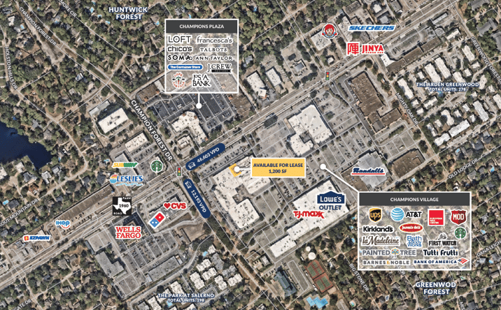 Pictures of Retail property located at 5215 Farm to Market 1960 Rd W, Houston, TX 77069 for lease - image #1