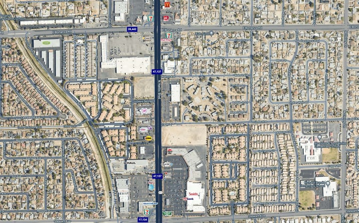 Pictures of Retail property located at S/SWC of Bonanza Road & Nellis Boulevard, Las Vegas, NV 89110 for lease - image #1