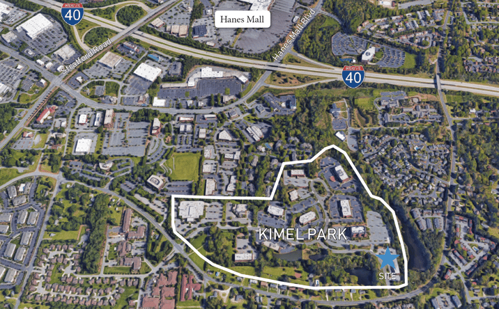 Pictures of Office property located at 160 Kimel Forest Dr, Winston-Salem, NC 27103 for lease - image #1