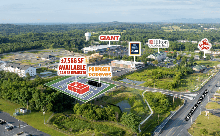 Pictures of Retail, Restaurant property located at 1115 York Rd, Gettysburg, PA 17325 for lease - image #1