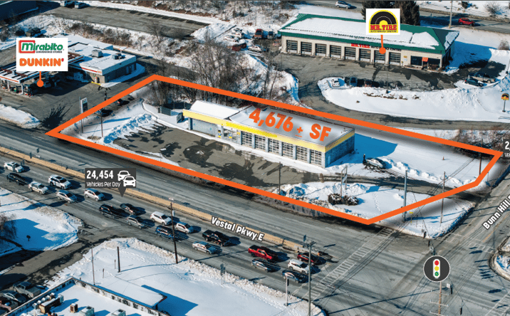Pictures of Retail property located at 4009 Vestal Pkwy E, Vestal, NY 13850 for lease - image #1