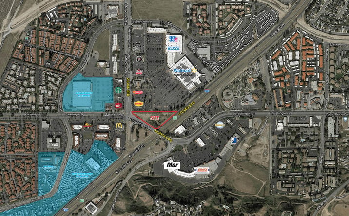 Pictures of Land property located at NWC I-215 & E Washington St, Colton, CA 92324 for lease - image #1