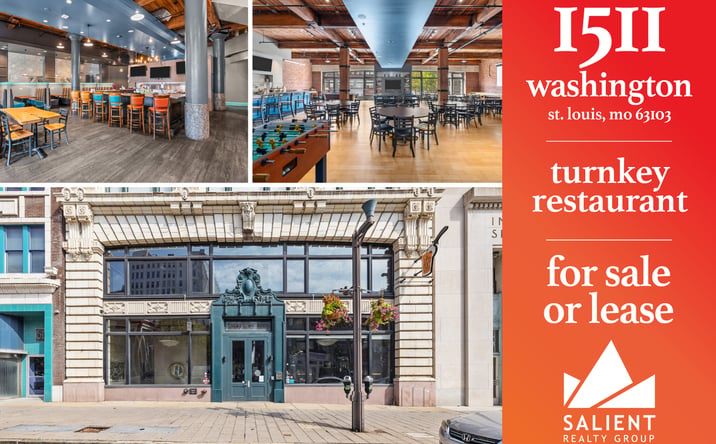 Pictures of Restaurant property located at 1511 Washington Ave, St. Louis, MO 63103 for lease - image #1