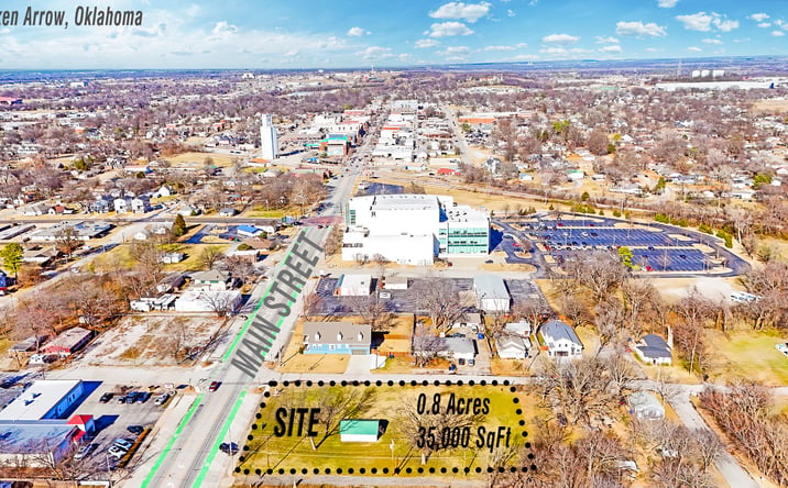 Pictures of Land property located at 901 S Main St, Broken Arrow, OK, Broken Arrow, OK 74012 for lease - image #1
