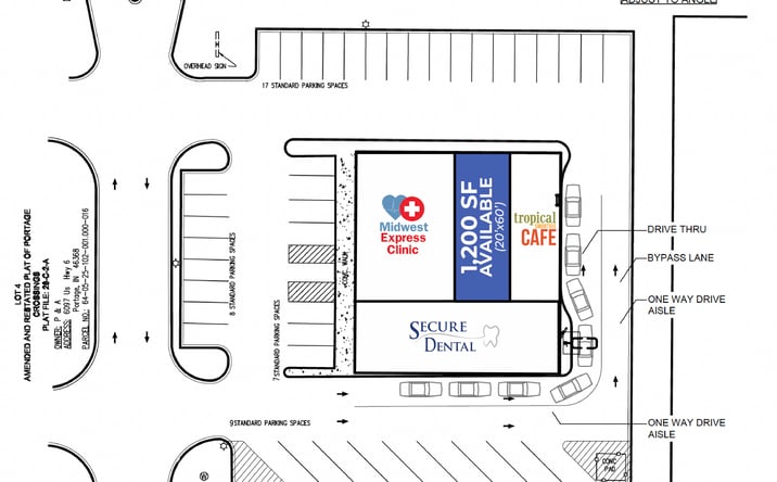 Pictures of Retail property located at 6129 US-6, Portage, IN 46368 for lease - image #1