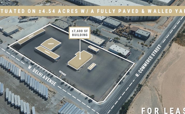 Pictures of Industrial, Land, Special Purpose property located at 203 W Delhi Ave, North Las Vegas, NV 89032 for lease - image #1