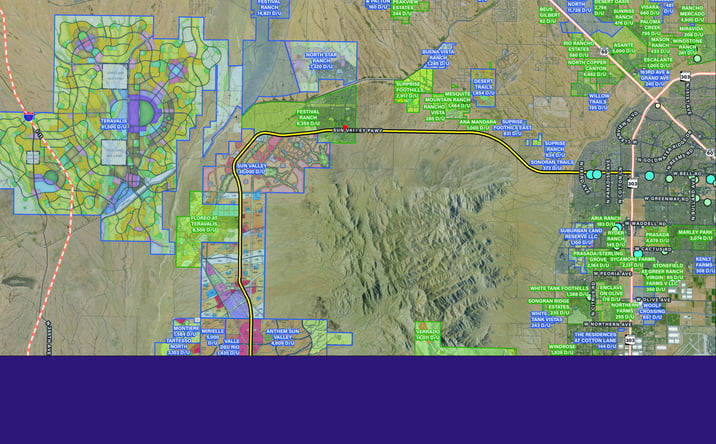 Pictures of Retail, Land property located at Canyon Springs Blvd, Buckeye, AZ 85396 for lease - image #1