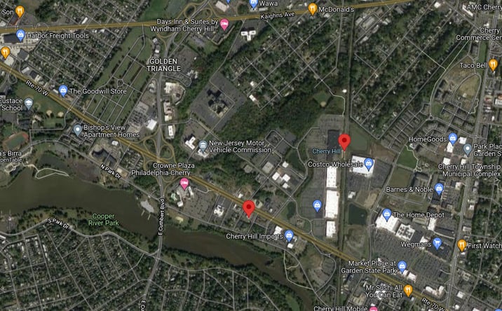 Pictures of Retail property located at 2321 Route 70 West, Cherry Hill, NJ 08002-3422 for lease - image #1