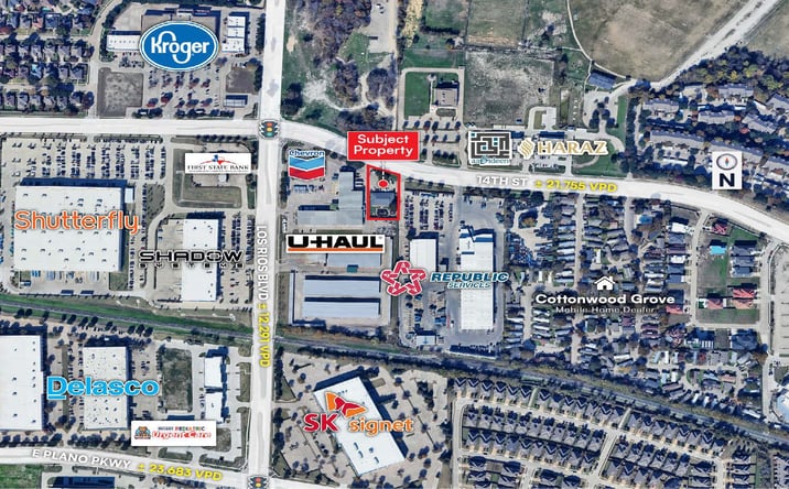 Pictures of Retail property located at 4120 14th St, Plano, TX 75074 for lease - image #1