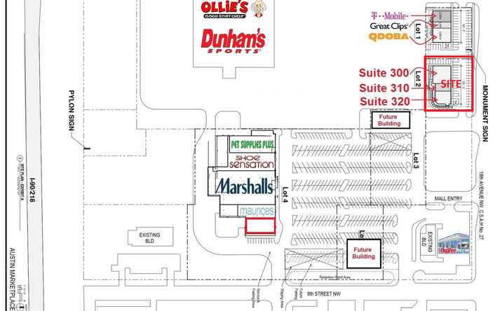 Pictures of Retail, Office, Land property located at 1011 18th Ave NW, Austin, MN 55912 for lease - image #1