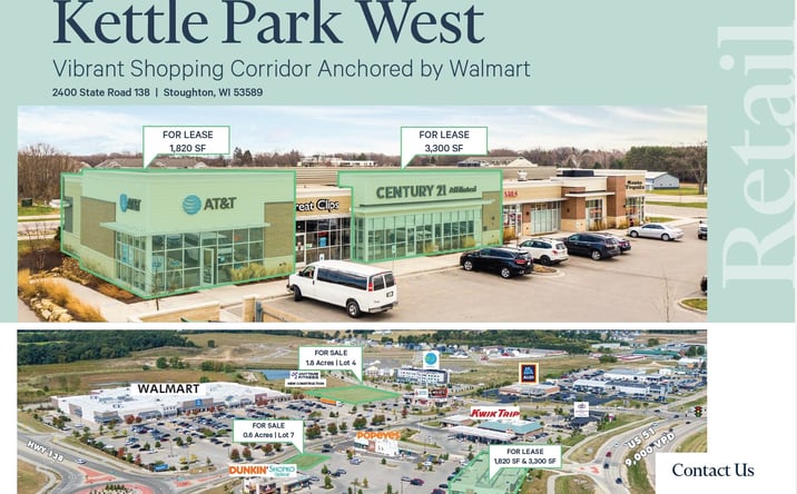 Pictures of Retail, Office property located at 2400 WI-138, Stoughton, WI 53589 for lease - image #1
