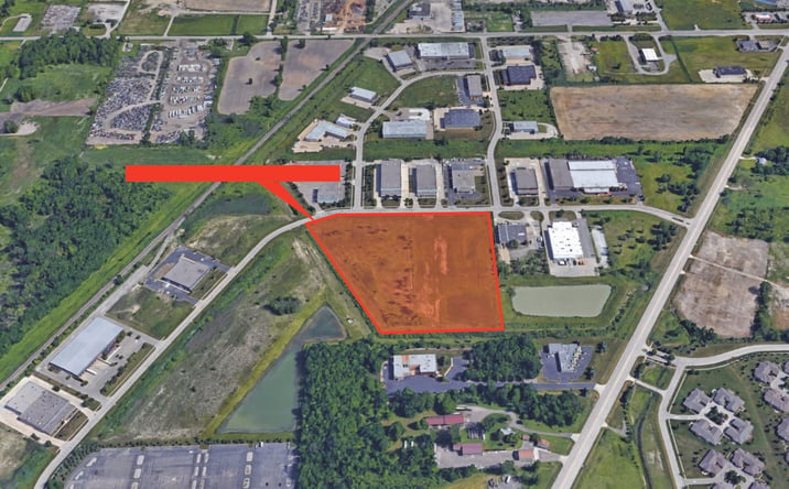 Pictures of Retail, Office, Industrial, Land property located at 30300 Commerce Blvd, New Baltimore, MI 48051 for lease - image #1