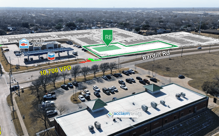 Pictures of Retail property located at 1700 E Bardin Rd, Arlington, TX 76018 for lease - image #1
