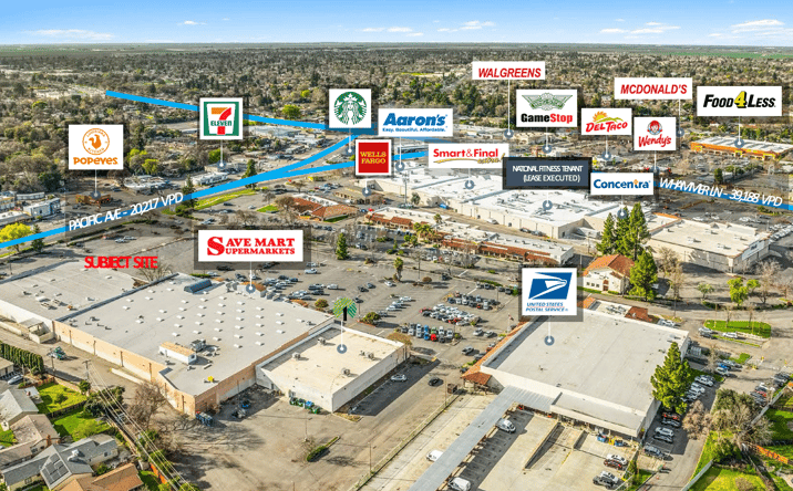 Pictures of Retail property located at 7464 Pacific Ave, Stockton, CA 95207 for lease - image #1