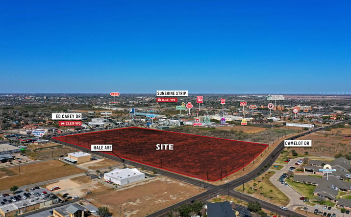 Pictures of Retail, Office, Restaurant property located at N Ed Carey Dr, Harlingen, TX 78550 for lease - image #1