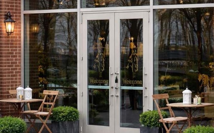 Pictures of Retail, Restaurant property located at 120 Sinatra Dr, Hoboken, NJ 07030 for lease - image #1