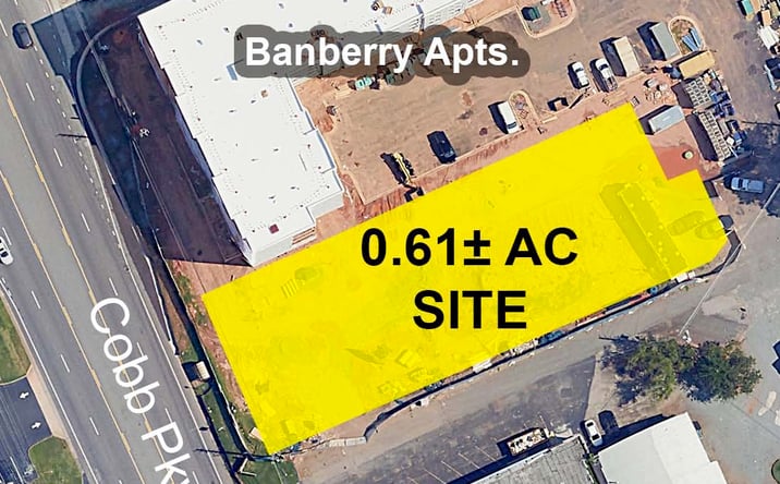 Pictures of Land property located at 575 Cobb Pkwy (Hwy 41), Marietta, GA 30060 for lease - image #1