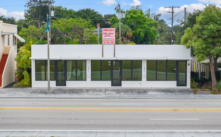 Pictures of Office, Retail property located at 1808/1810 N Dixie Highway, Lake Worth Beach, FL 33460 for lease - image #1