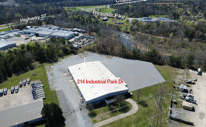 Pictures of Industrial property located at 214 Industrial Park Dr, Soddy-Daisy, TN 37379 for lease - image #1
