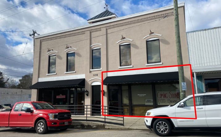 Pictures of Retail, Office property located at 106 W Horton St, Zebulon, NC 27597 for lease - image #1