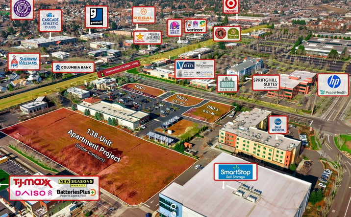 Pictures of Land, Restaurant property located at 16415 SE 15th St, Vancouver, WA 98683 for lease - image #1