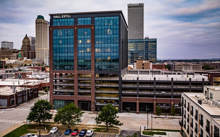 Pictures of Office property located at 521 E 2nd St S, Tulsa, OK 74120 for lease - image #1