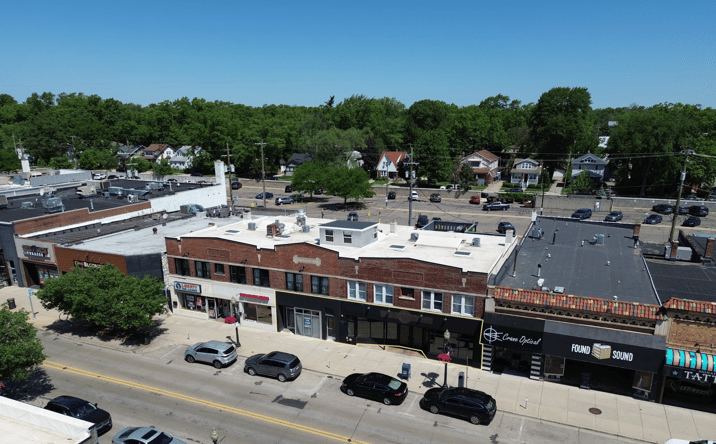 Pictures of Retail property located at 240 W Nine Mile Rd, Ferndale, MI 48220 for lease - image #1