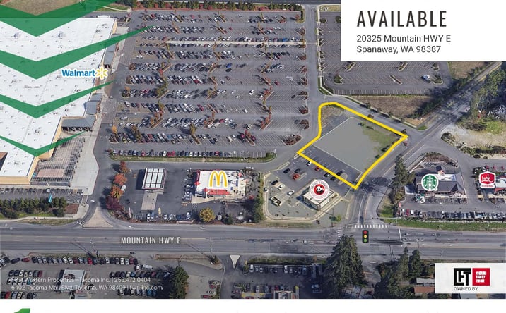 Pictures of Retail, Land property located at 20325 Mountain Hwy E, Spanaway, WA 98387 for lease - image #1