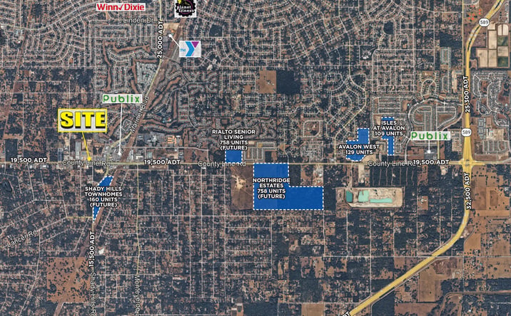 Pictures of Retail, Land property located at Spring Hill, FL, Spring Hill, FL 34609 for lease - image #1