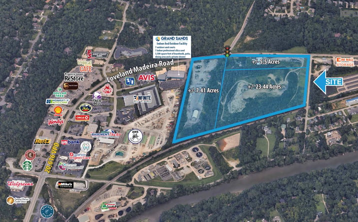 Pictures of Retail, Land property located at 10776 -10802 Loveland Madeira Road, Loveland, OH 45140 for lease - image #1