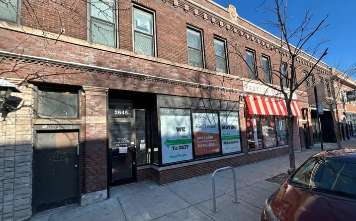 Pictures of Retail, Office property located at 2645 N Milwaukee Ave, Chicago, IL 60647 for lease - image #1