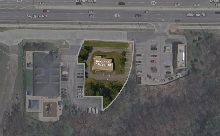 Pictures of Land property located at 3330 Medina Rd, Medina, OH 44256 for lease - image #1