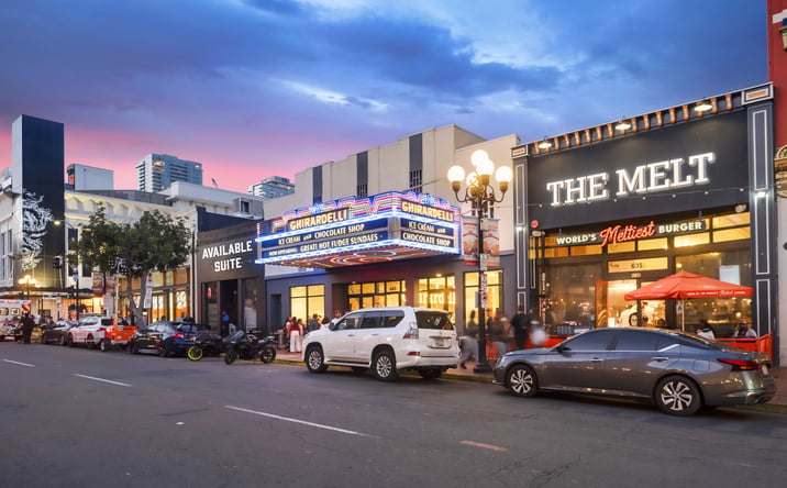 Pictures of Retail property located at 643-665 Fifth Ave, San Diego, CA 92101 for lease - image #1