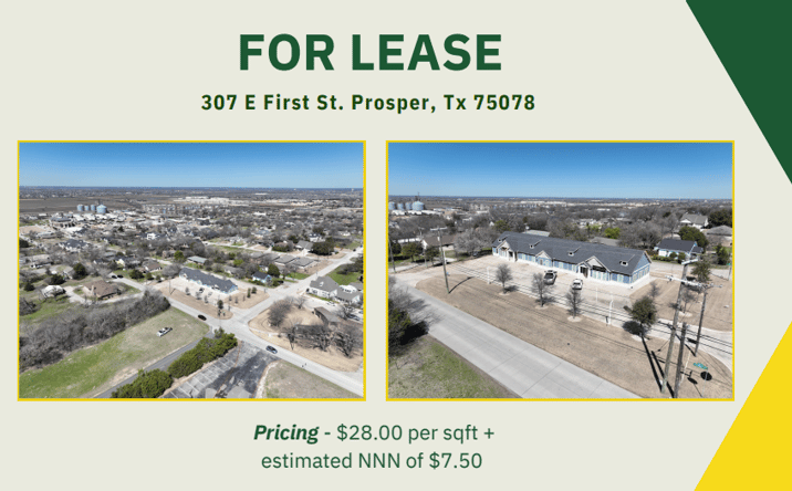 Pictures of Office property located at 307 E First St, Prosper, TX 75078 for lease - image #1