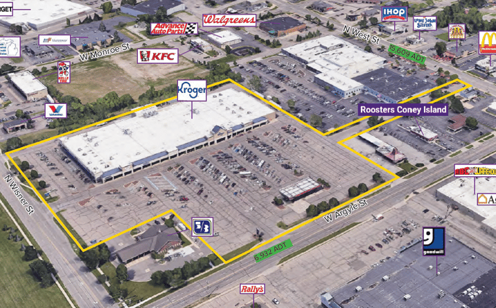 Pictures of Retail property located at 1100 W Argyle St, Jackson, MI 49202 for lease - image #1