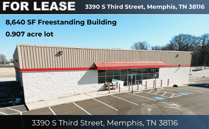 Pictures of Retail property located at 3390 S Third St, Memphis, TN 38109 for lease - image #1